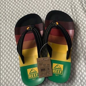 Boys Reef sandals size 13 New never worn!!